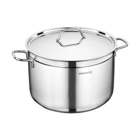 Korkmaz Alfa 2 Piece 11 Liter Stainless Steel Casserole Dish with Lid