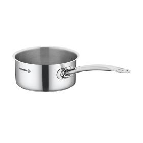 Korkmaz Gastro Proline 2.8 Liter Stainless Steel Saucepan in Silver