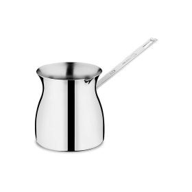 Korkmaz Terra 8 Ounce Stainless Steel Turkish Coffee Pot in Silver