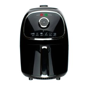 Brentwood AF-202BK 2 Quart Small Electric Air Fryer Black with Timer and Temp Control