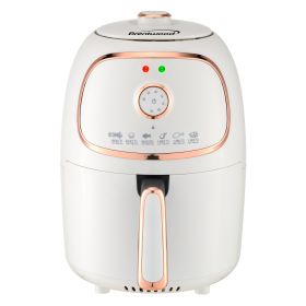 Brentwood 2 Quart Small Electric Air Fryer with Timer and Temp Control- White