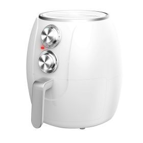 Brentwood 3.2 Quart Electric Air Fryer with Timer and Temp Control in White