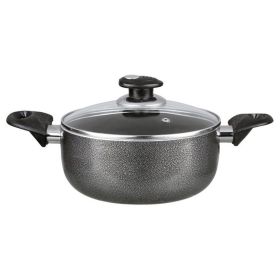 Brentwood Dutch Oven Aluminum Non-Stick 10 Qt-Gray