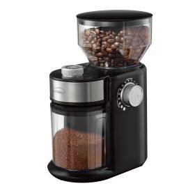 Brentwood 8 Ounce Automatic Burr Coffee Bean Grinder Mill in Black