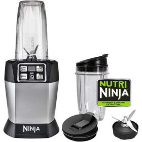 Ninja BL480 Nutri Auto iQ Blender Silver BL480