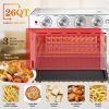 Geek Chef 6 Slice 26QT/26L Air Fryer Fry Oil-Free, Extra Large Toaster Oven Combo, Air Fryer Oven, Roast, Bake, Broil,Convection Countertop Oven, Acce