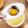 Egg Separator Tool Egg Yolk and White Separator Stainless Steel for Baking Cake, Egg Custards, Mayonnaise