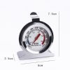 Stainless Steel Oven Thermometer, Celsius or Fahrenheit Kitchen Meat Roasting Food Temperature Gauge Probe Kitchen Tool