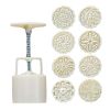 8 Stamps - Plastic Baking Molds - Moon Cake Mold Small Cake Mold ‚Äì 75G