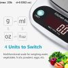 Supermarket Kitchen Scales Stainless Steel Weighing For Food Diet 22lb(1oz) Balance Measuring LCD Precision Electronic Vegetable Mark
