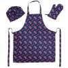 Red Sox OFFICIAL MLB 3-Piece Apron; Oven Mitt and Chef Hat Set