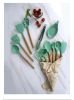 Silicone Kitchen Utensils Set, 12 PCS Wooden Handles Cooking Utensils Set for Non Stick Pans, Silicone Spatulas for Cooking Kitchen Gadgets Tool