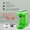 CHULUX Single Serve Coffee Maker with Removable Drip Tray,Green