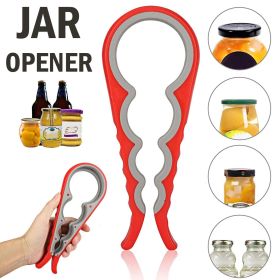 Adjustable Multifunctional Can Opener Jar Lid Gripper Kitchen For Elderly Senior