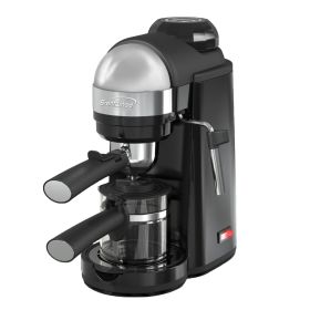 Brentwood GA-135BK Espresso and Cappuccino Maker in Black