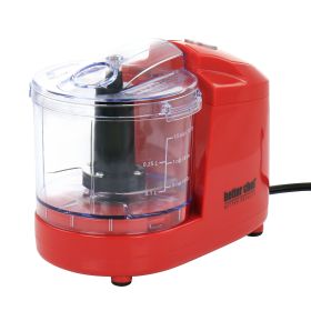 Better Chef Compact 12 Ounce Mini Chopper in Red