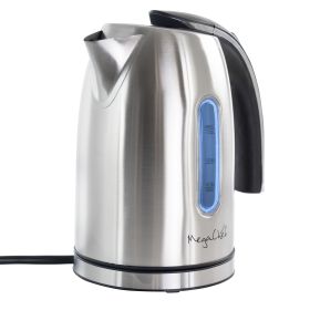 MegaChef 1.2Lt. Stainless Steel Electric Tea Kettle