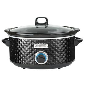 Brentwood Select 7 Quart Slow Cooker in Black