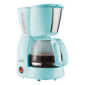 Brentwood 4 Cup 650  Watt Coffee Maker in Blue