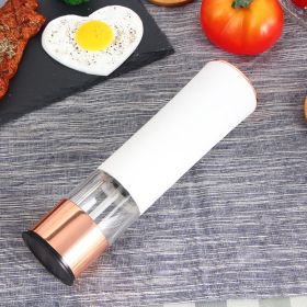 Stainless Steel Ceramic Grinding Core Pepper Household Electric (Option: Platinum)