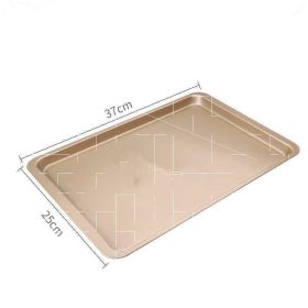 Baking Tray Oven Special Non-stick Rectangular Bread or Cookie (Option: C)