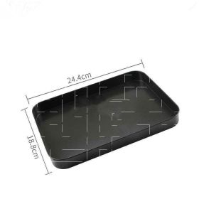 Baking Tray Oven Special Non-stick Rectangular Bread or Cookie (Option: H)
