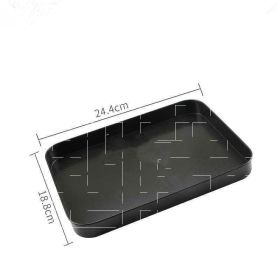 Baking Tray Oven Special Non-stick Rectangular Bread or Cookie (Option: H)