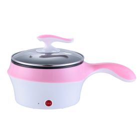 Smart Electric Hot Pot For Students (Option: Pink-US-Single layer)