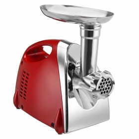 Electric multifunctional meat grinder (Option: Red-AO)