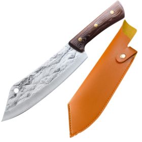 Forging Slaughter Peeling Meat Cutting Boning Knife Longquan Handmade Kitchen Knife (Option: Knife Holster)