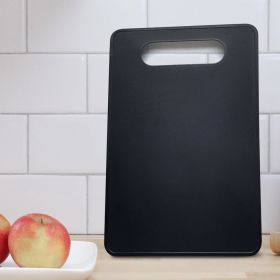 Fruit And Vegetable Plastic Cutting Board Barbecue Picnic Travel Disposable (Option: Black Self Adhesive Bag-Square)