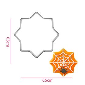 Stainless steel biscuit mold (Option: Spider web)