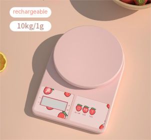 Kitchen Scale Household Food Electronic Scale High Precision Gram Weight (Option: Advanced Powder Rechargeable-3kg01g)