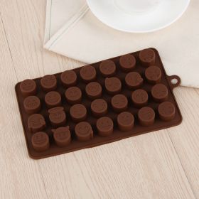 Expression, chocolate mold (Color: Coffee)