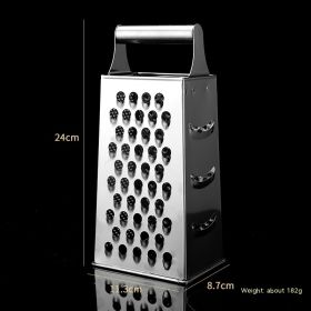 Multifunctional Stainless Steel Vertical Grater (Option: Cylindrical Handle)