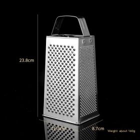 Multifunctional Stainless Steel Vertical Grater (Option: Flat Handle)