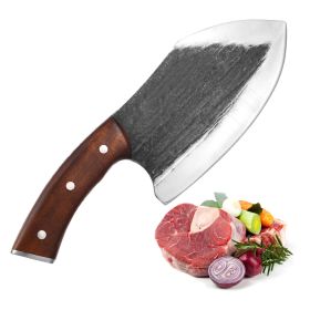 Meat Cleaver Knife Heavy Duty Japanese Hand Forged Chef Knife, Cleaver Knife For Meat Cutting (Option: Cleaver Knife for Meat)