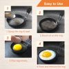 1pc Multicolor Nonstick Egg Rings; Round Ring Molds For English Muffins Pancake Cooking Pan; Portable Grilling Accessories For Camping Indoor Breakfas
