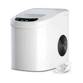 Household Mini Portable Countertop Ice Maker (Type: Ice Maker, Color: White)