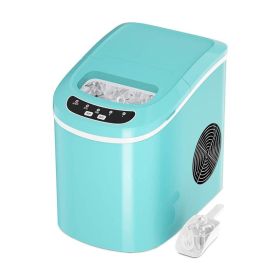 Household Mini Portable Countertop Ice Maker (Type: Ice Maker, Color: Green)