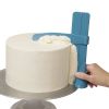 Cake Polisher Smoother Scraper, Cake Edge Smoother Icing Frosting Buttercream Decorating Fondant Scraper Baking Kitchen Polisher Tool