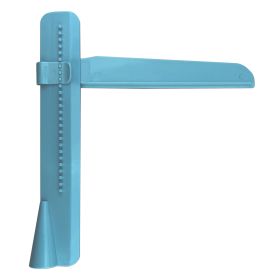 Cake Polisher Smoother Scraper, Cake Edge Smoother Icing Frosting Buttercream Decorating Fondant Scraper Baking Kitchen Polisher Tool (Color: Blue)