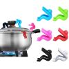 2pcs Pot Lid Lifter; Pot Lid Holder That Keeps Pot From Boiling Over; Kitchen Tools Lid Stand Heat Resistant Holder Keep The Lid Open; Great Cooking H