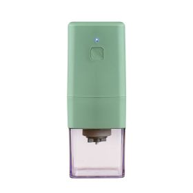 Square Electric Coffee Bean Grinder (Option: Light Green)