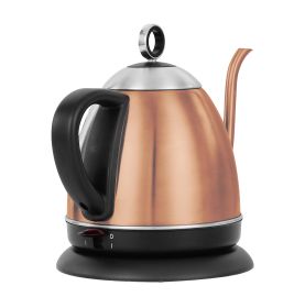 Full-automatic Constant Temperature Mute 1L Stainless Steel Kettle (Option: Gold-EU)